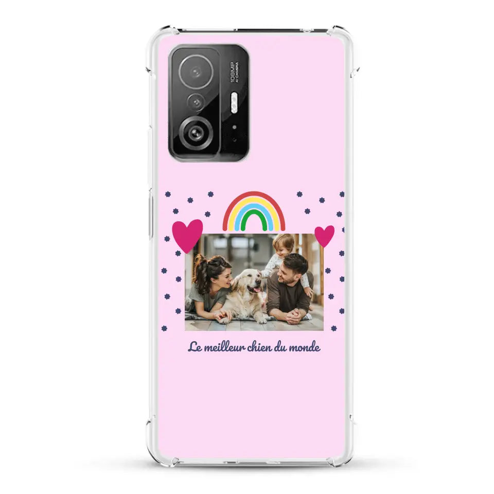 Photo vignette arc-en-ciel - Coque de téléphone personnalisée