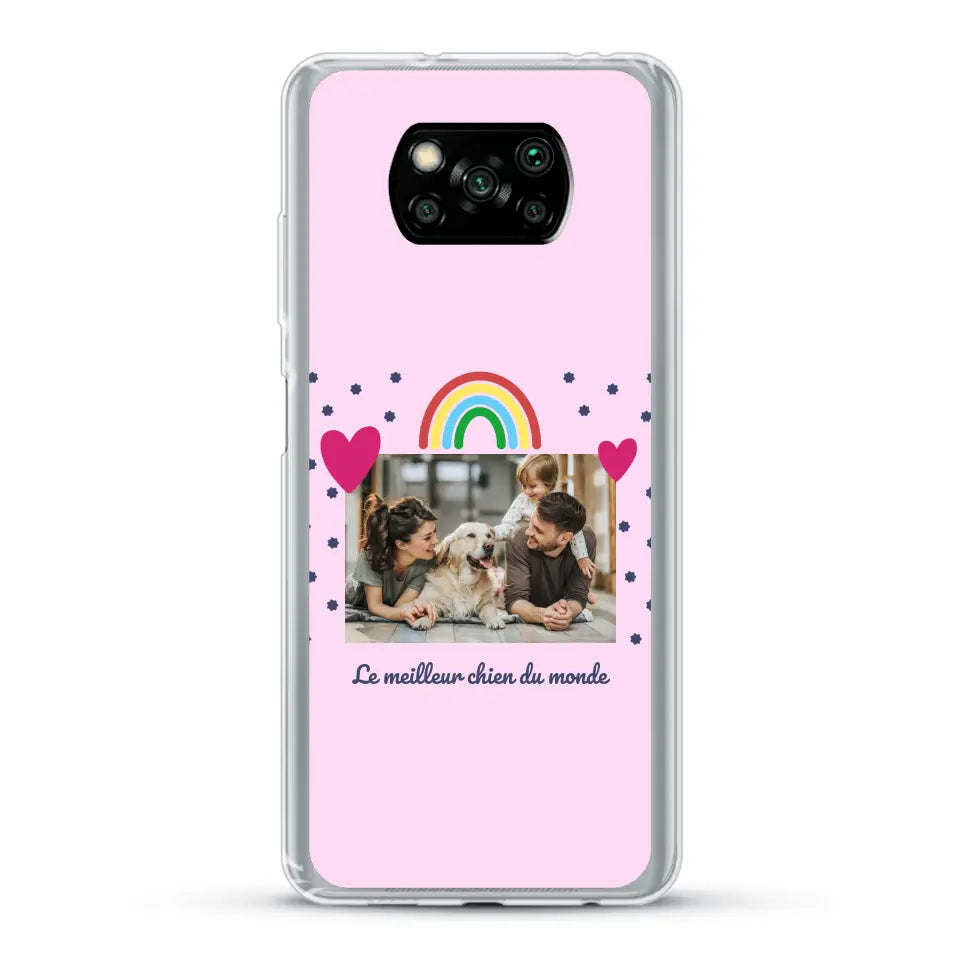 Photo vignette arc-en-ciel - Coque de téléphone personnalisée