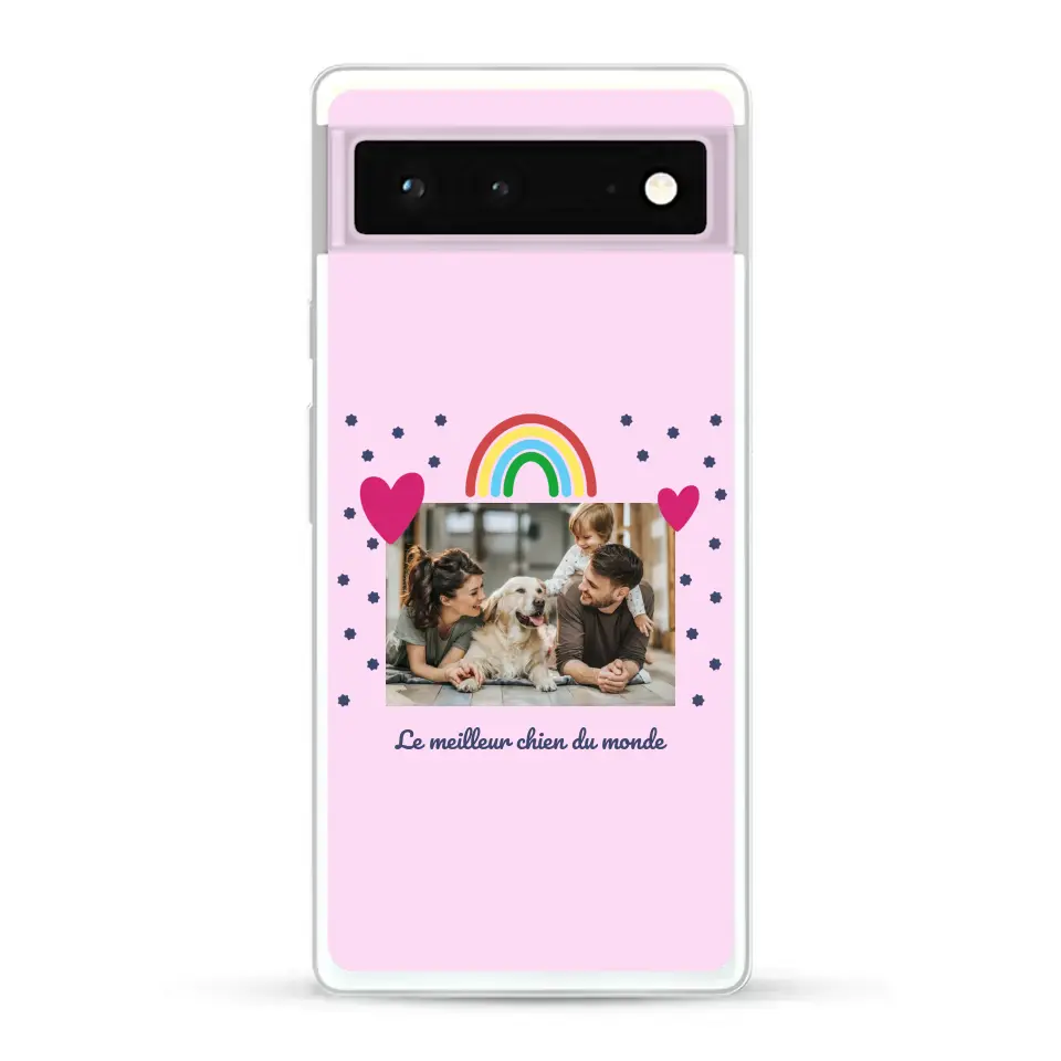 Photo vignette arc-en-ciel - Coque de téléphone personnalisée