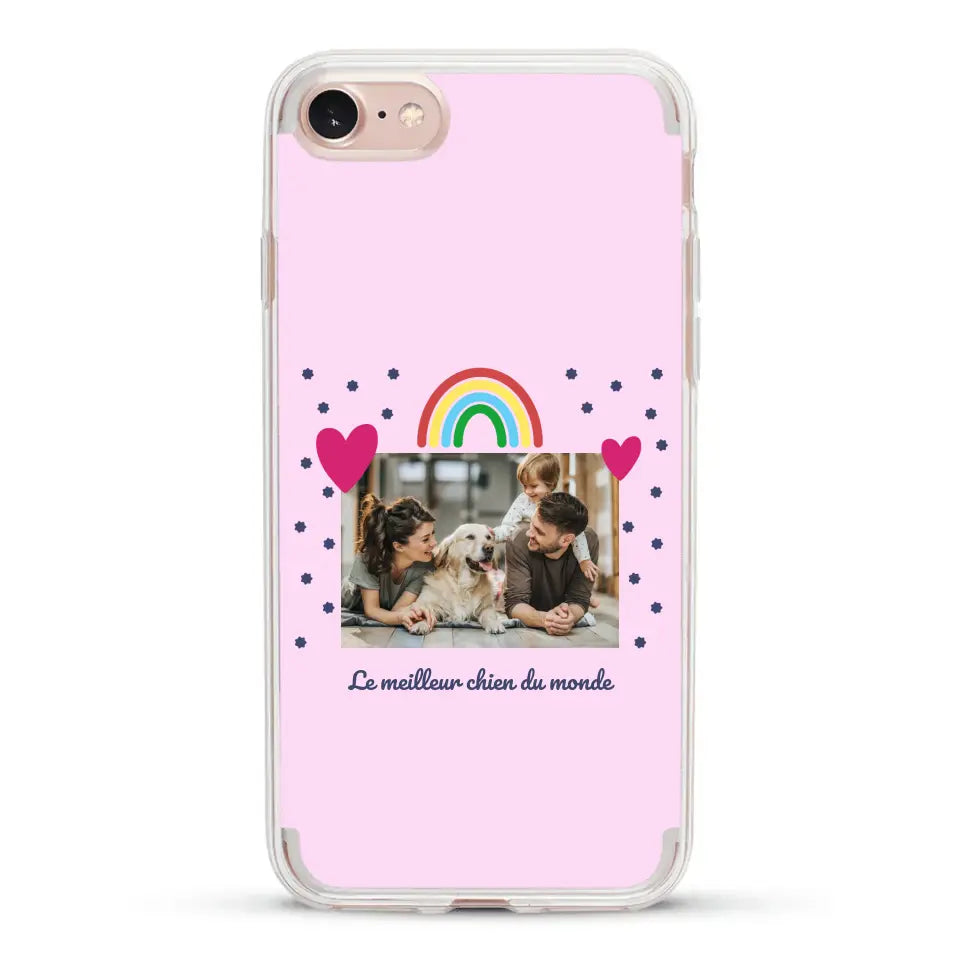 Photo vignette arc-en-ciel - Coque de téléphone personnalisée