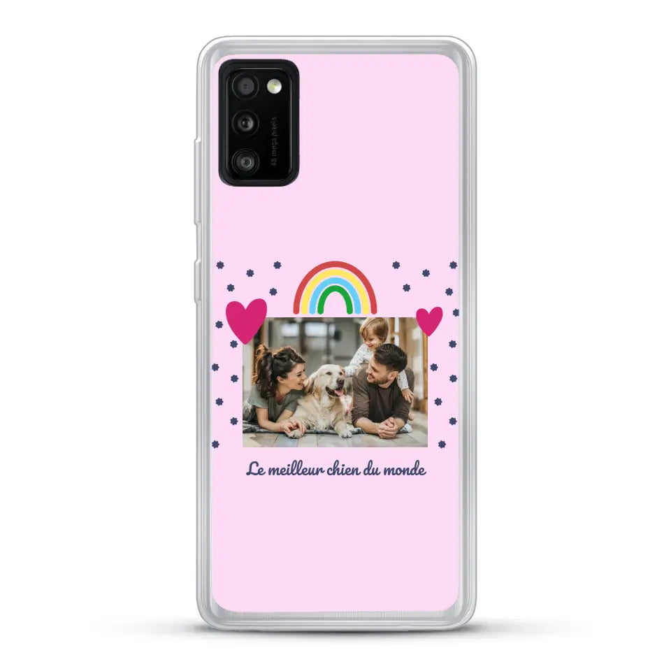 Photo vignette arc-en-ciel - Coque de téléphone personnalisée