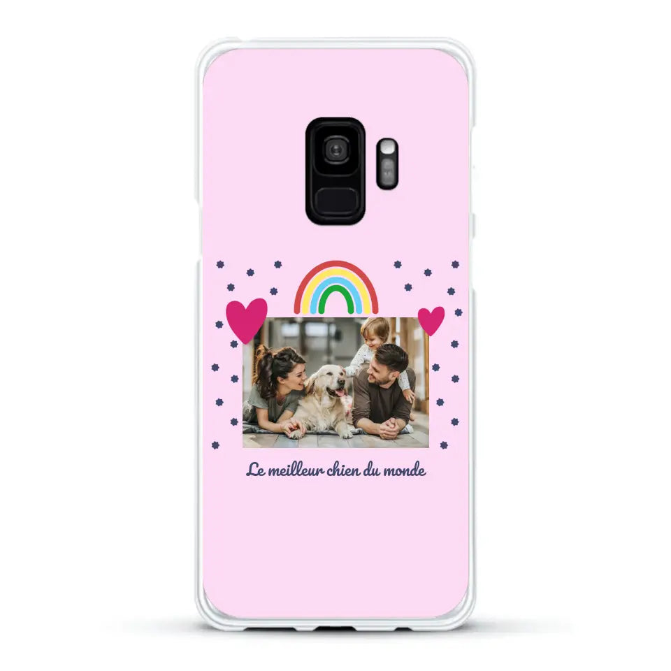 Photo vignette arc-en-ciel - Coque de téléphone personnalisée