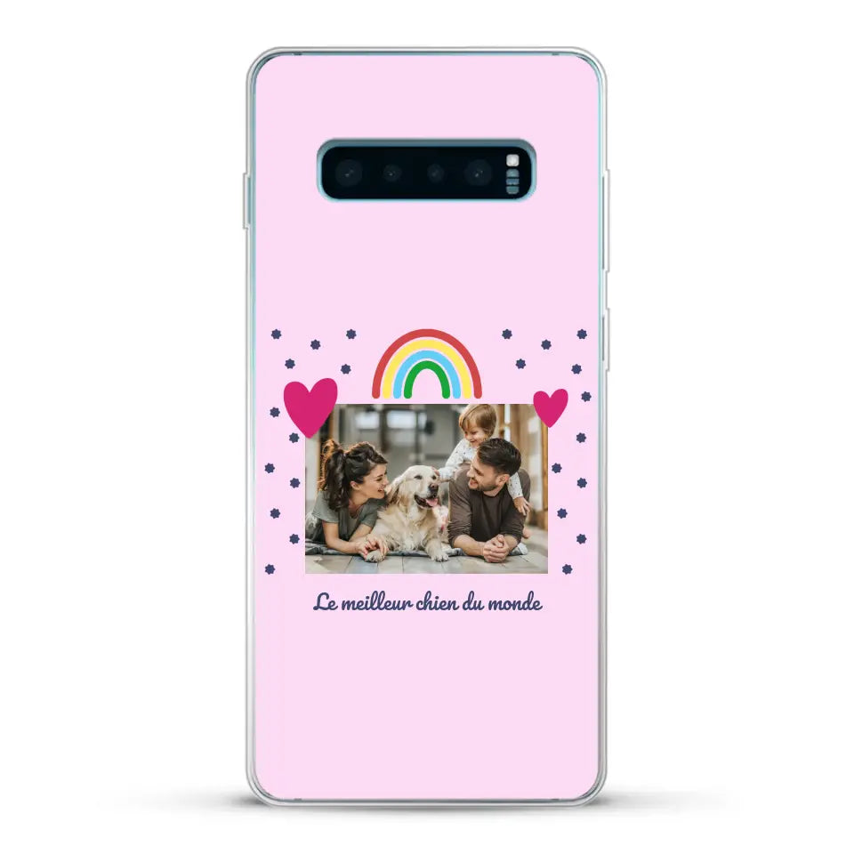 Photo vignette arc-en-ciel - Coque de téléphone personnalisée