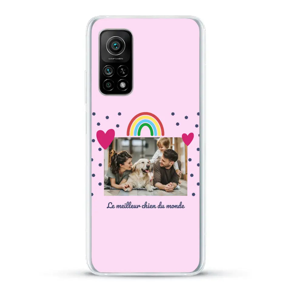 Photo vignette arc-en-ciel - Coque de téléphone personnalisée