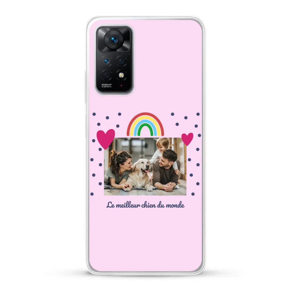 Photo vignette arc-en-ciel - Coque de téléphone personnalisée