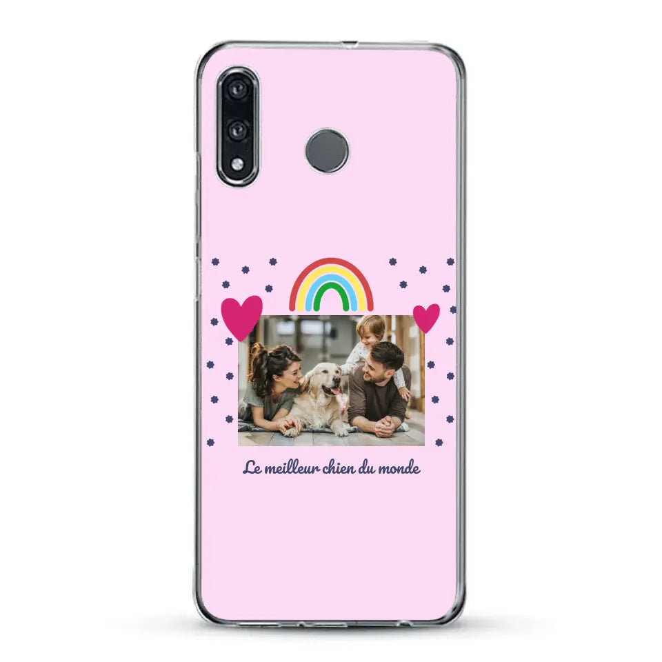 Photo vignette arc-en-ciel - Coque de téléphone personnalisée