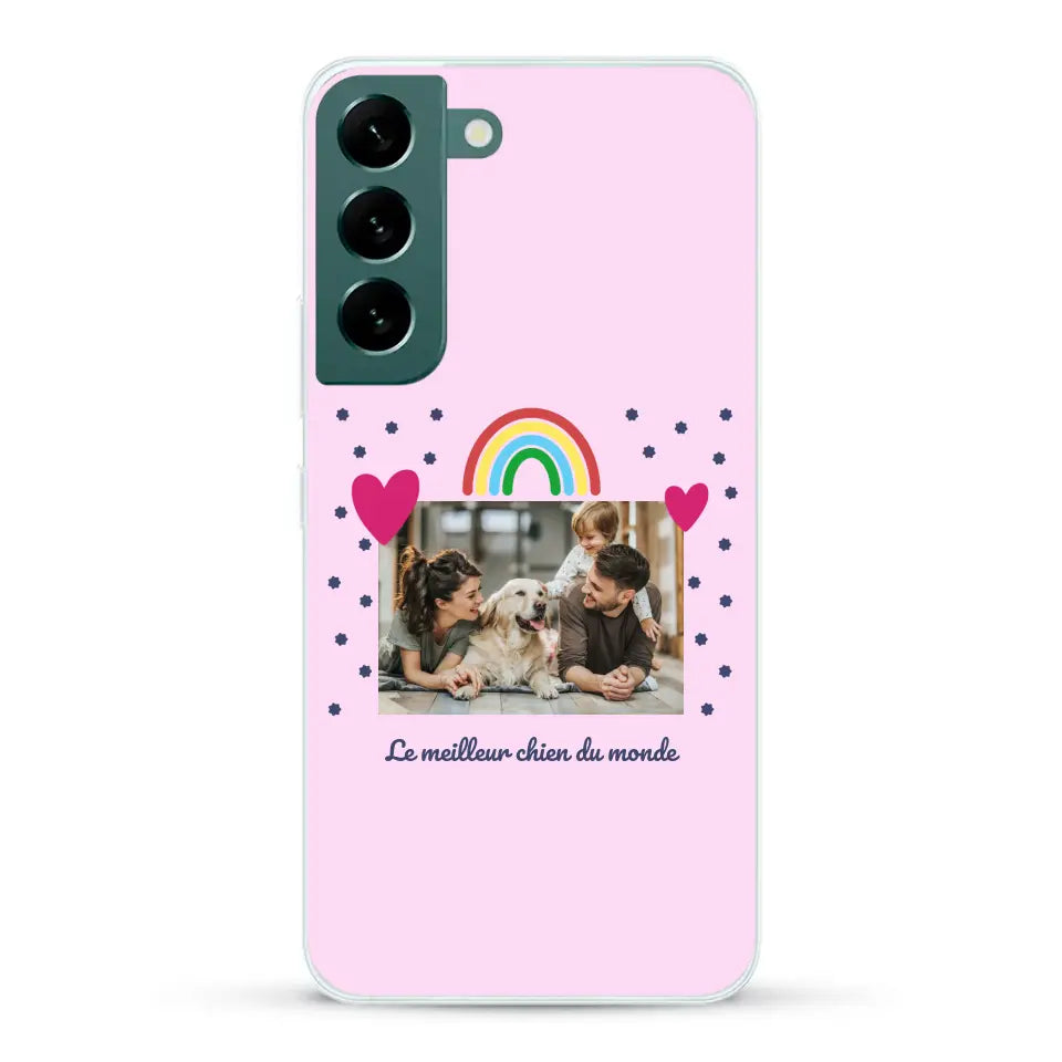 Photo vignette arc-en-ciel - Coque de téléphone personnalisée