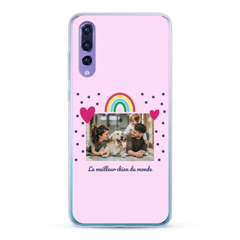 Photo vignette arc-en-ciel - Coque de téléphone personnalisée