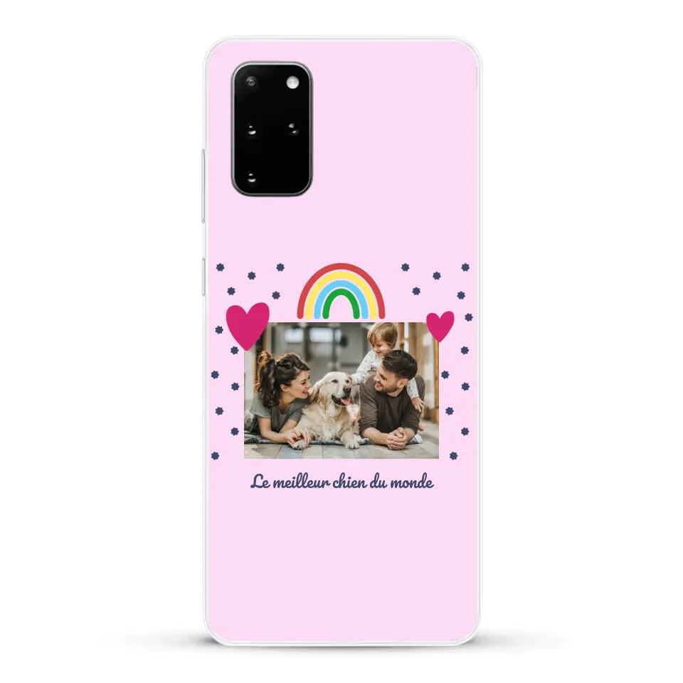 Photo vignette arc-en-ciel - Coque de téléphone personnalisée