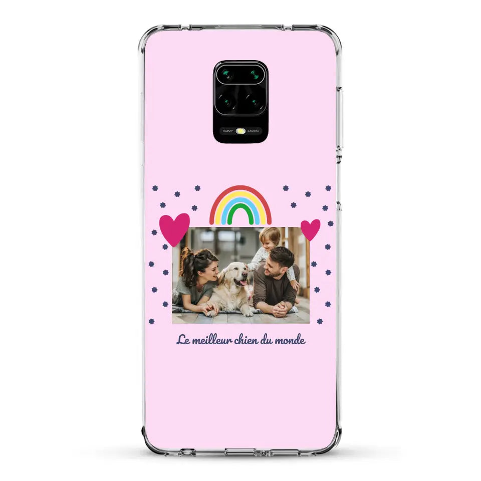 Photo vignette arc-en-ciel - Coque de téléphone personnalisée