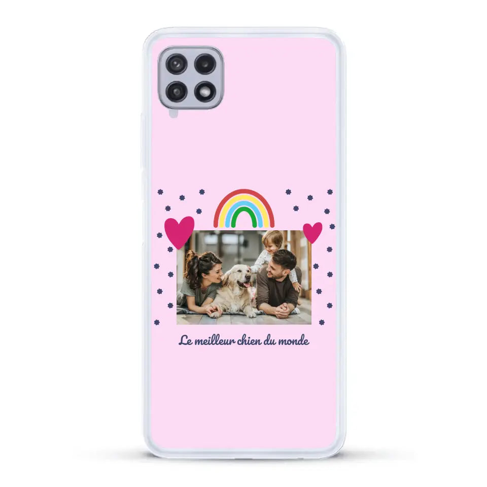 Photo vignette arc-en-ciel - Coque de téléphone personnalisée