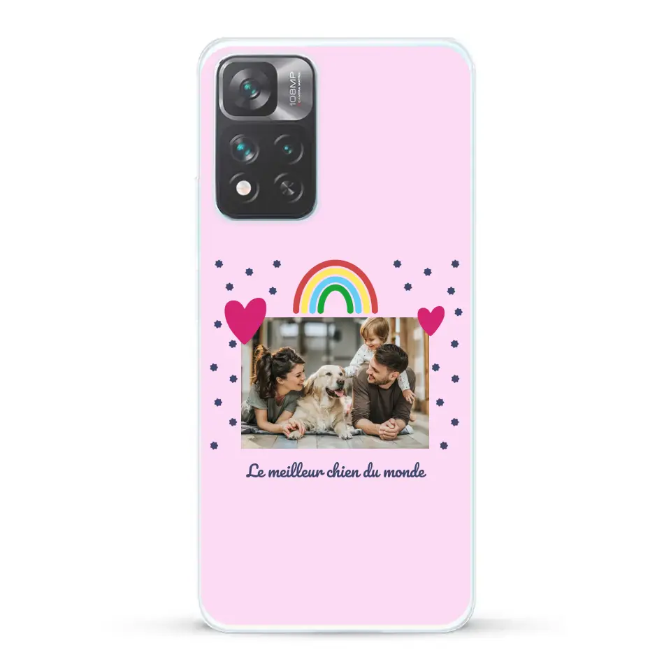 Photo vignette arc-en-ciel - Coque de téléphone personnalisée