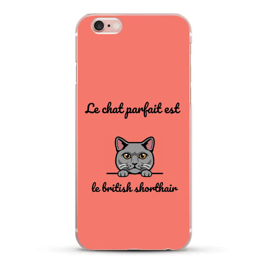 Le chat parfait - Coque de téléphone personnalisée