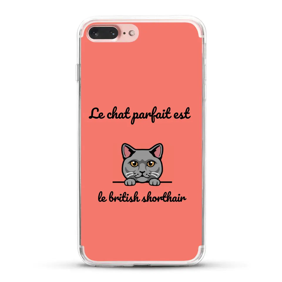 Le chat parfait - Coque de téléphone personnalisée