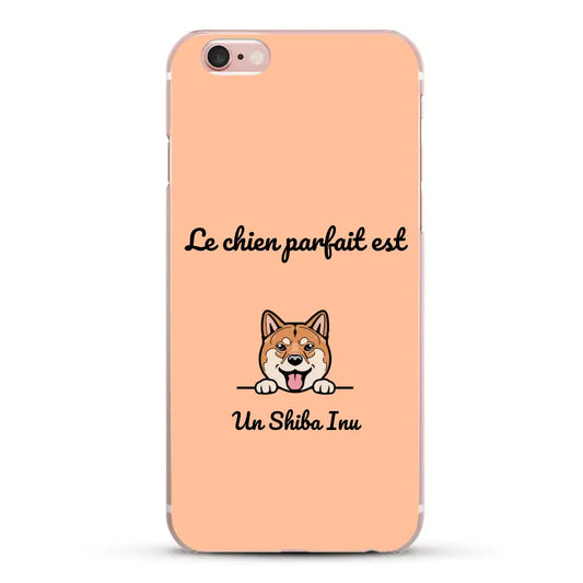 Le chien parfait - Coque de téléphone personnalisée