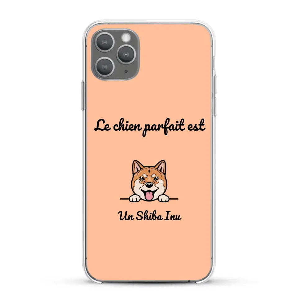 Le chien parfait - Coque de téléphone personnalisée