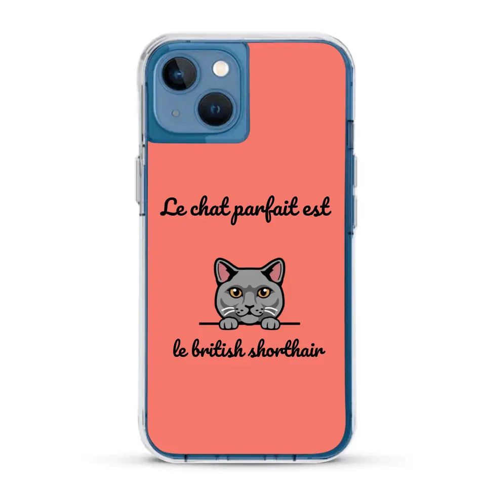 Le chat parfait - Coque de téléphone personnalisée