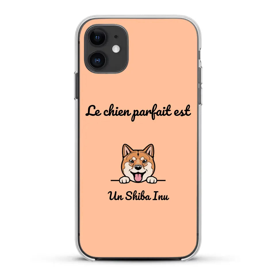 Le chien parfait - Coque de téléphone personnalisée