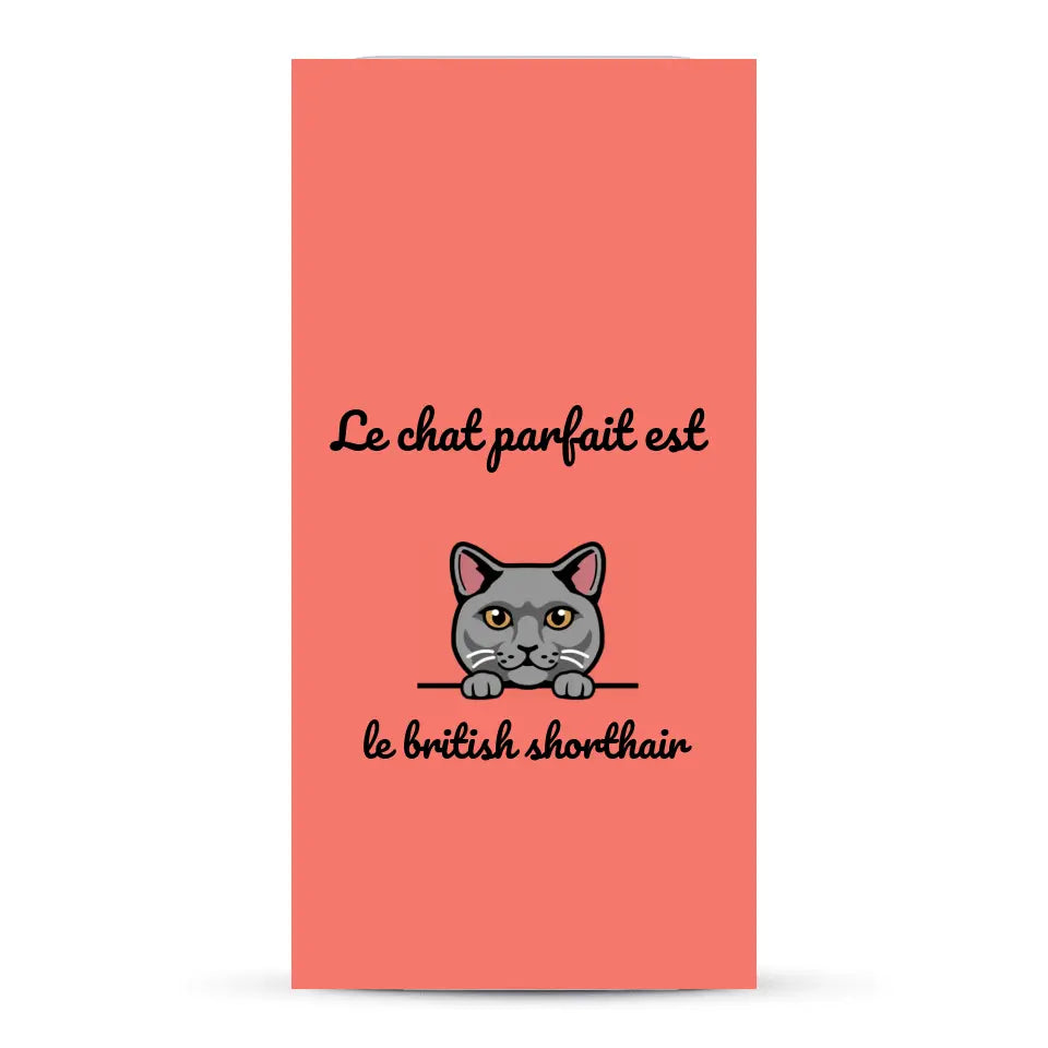 Le chat parfait - Coque de téléphone personnalisée