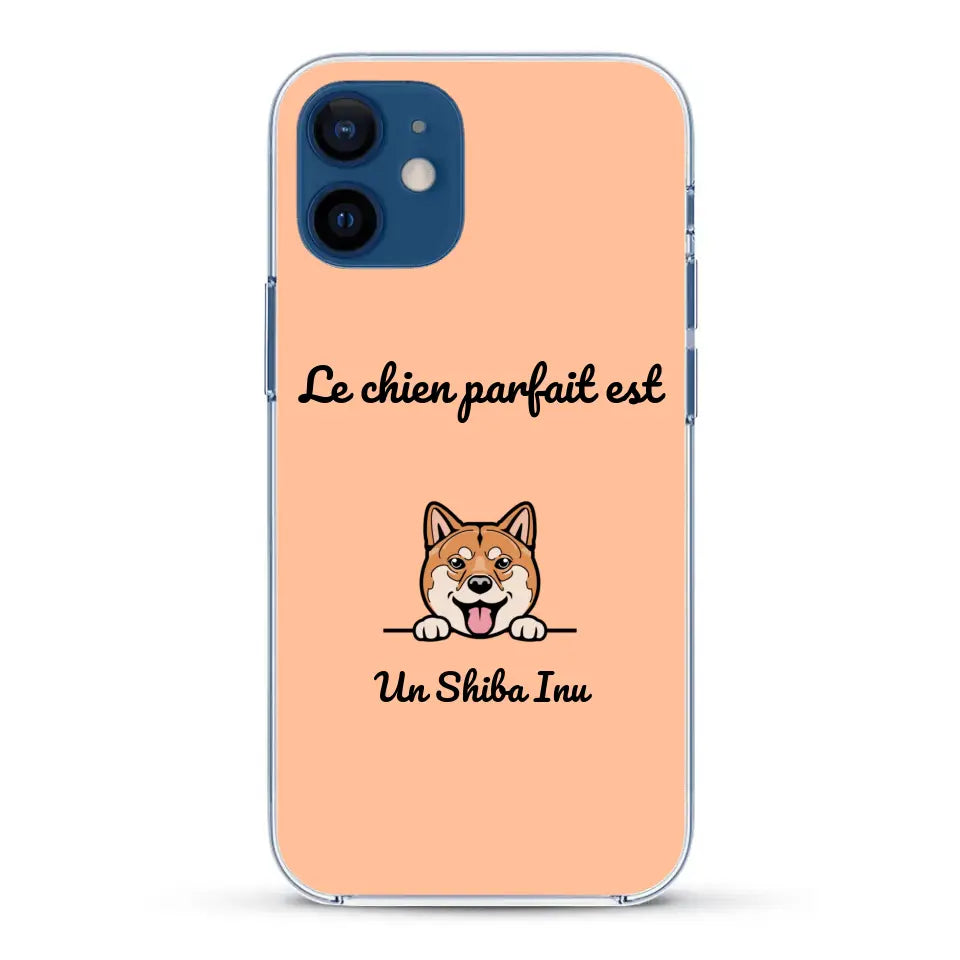 Le chien parfait - Coque de téléphone personnalisée