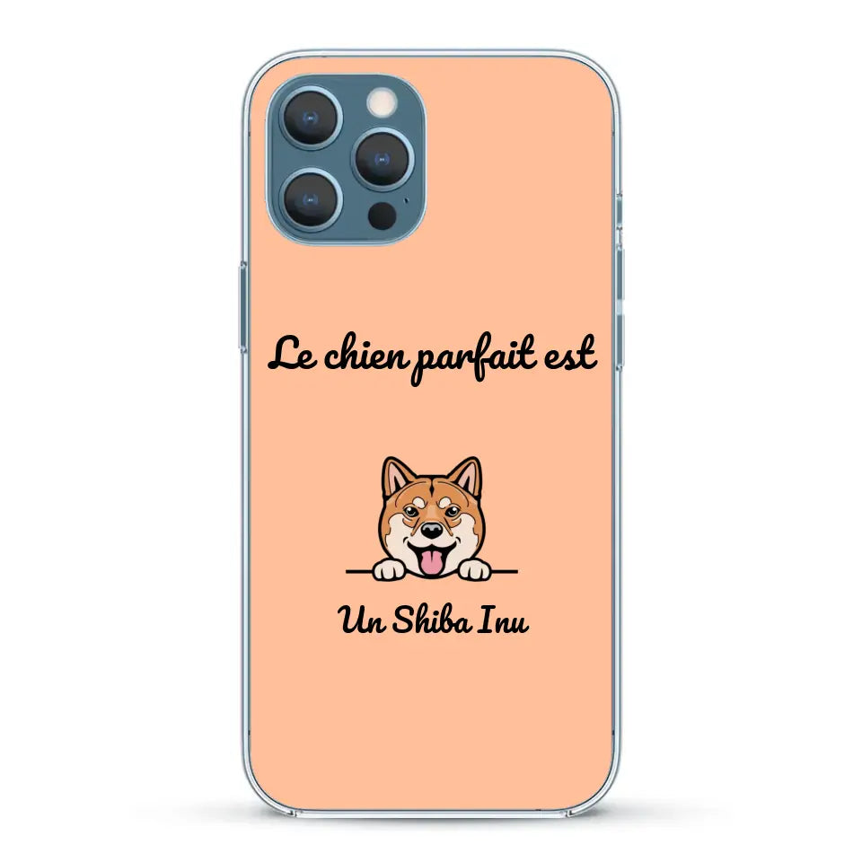 Le chien parfait - Coque de téléphone personnalisée