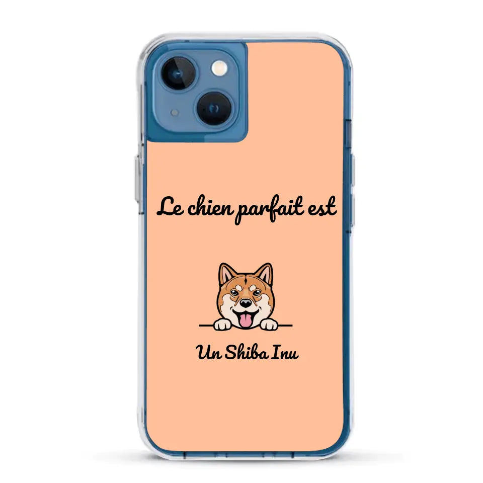 Le chien parfait - Coque de téléphone personnalisée