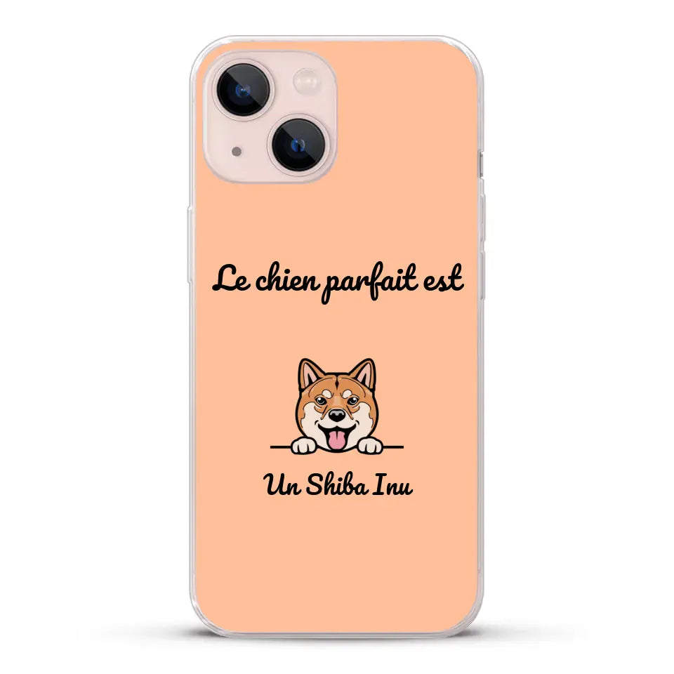 Le chien parfait - Coque de téléphone personnalisée