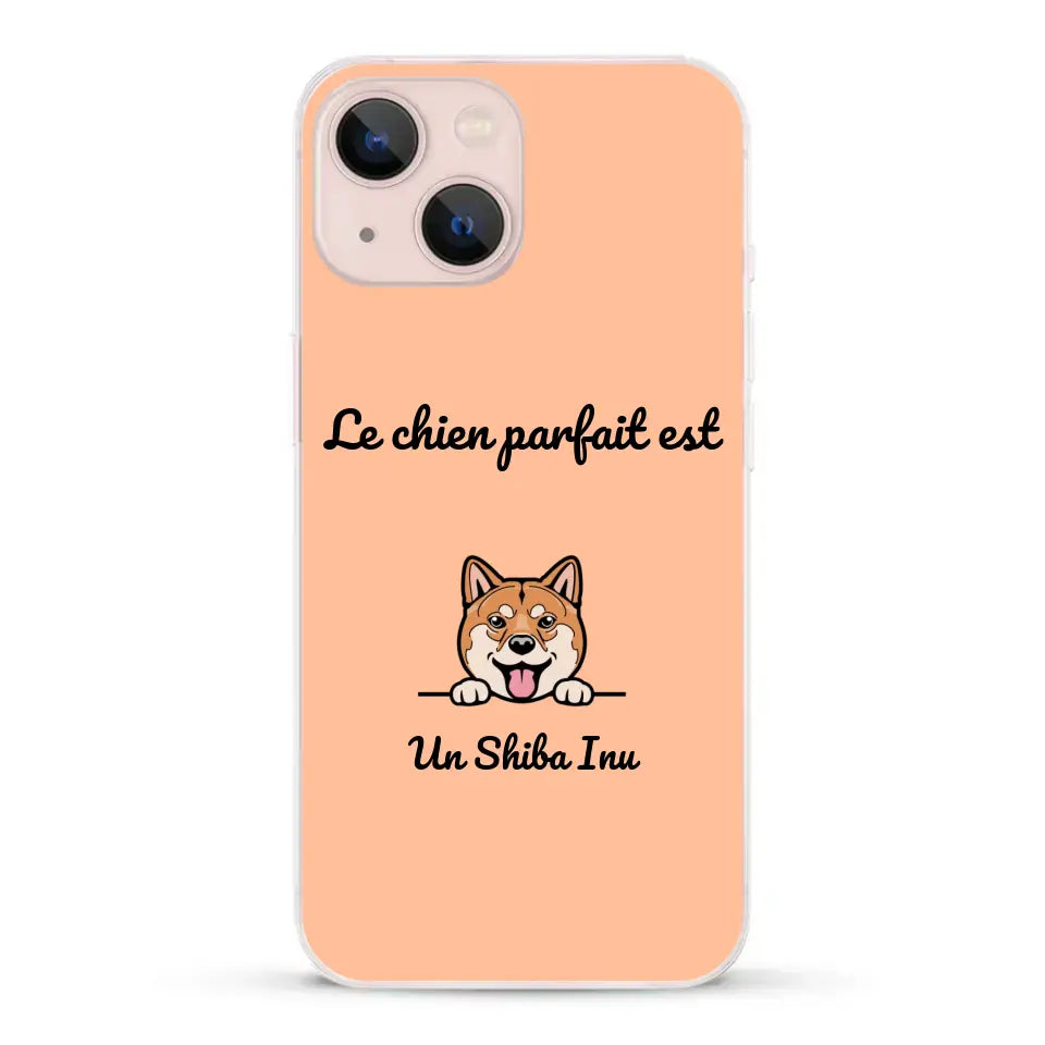 Le chien parfait - Coque de téléphone personnalisée