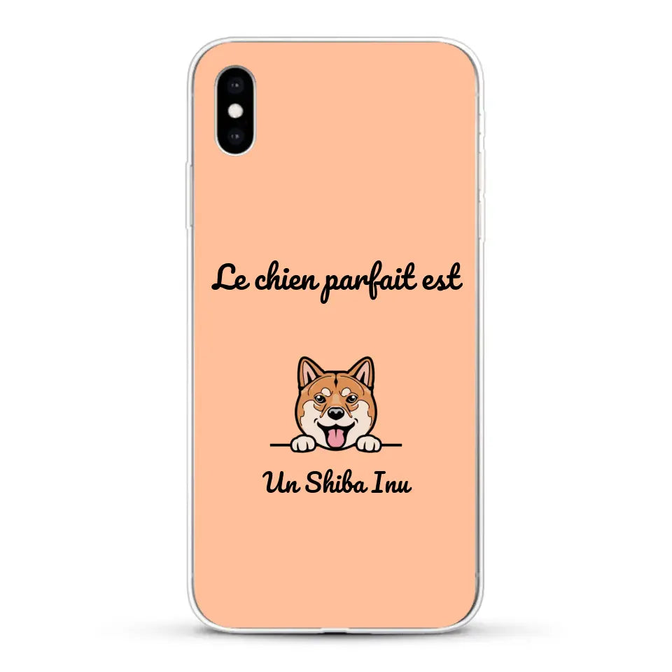 Le chien parfait - Coque de téléphone personnalisée