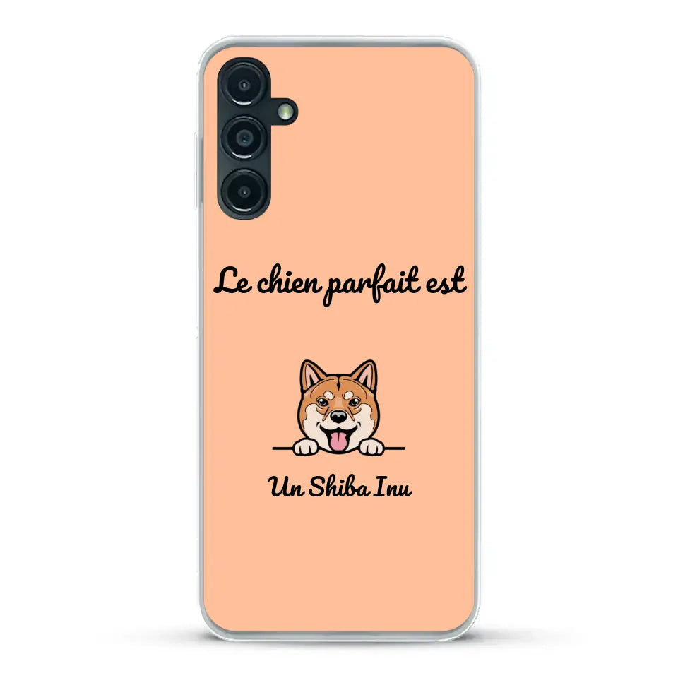 Le chien parfait - Coque de téléphone personnalisée