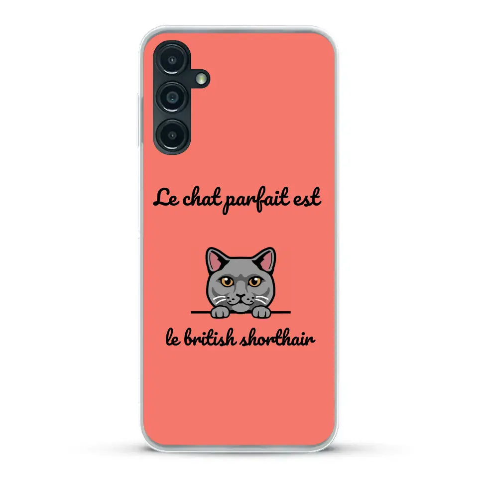 Le chat parfait - Coque de téléphone personnalisée