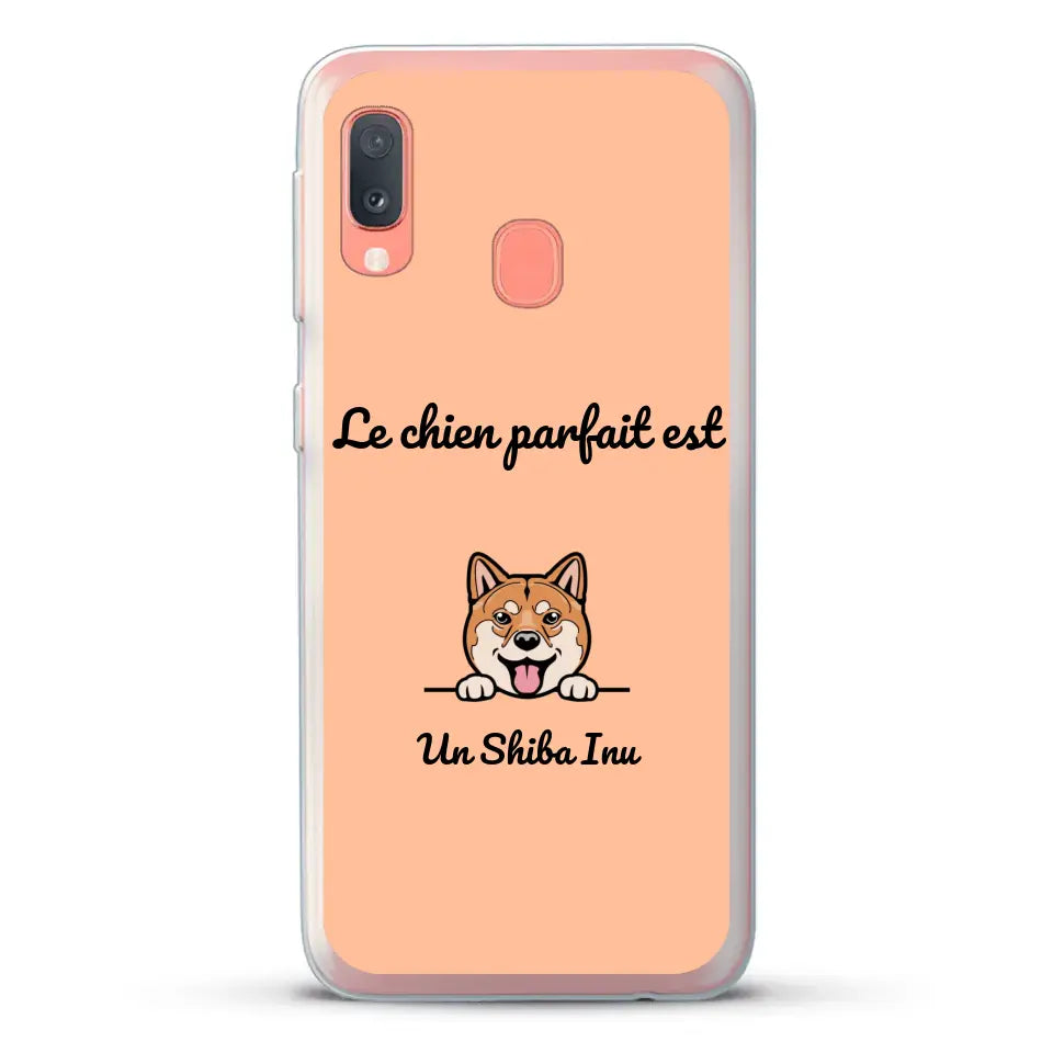 Le chien parfait - Coque de téléphone personnalisée