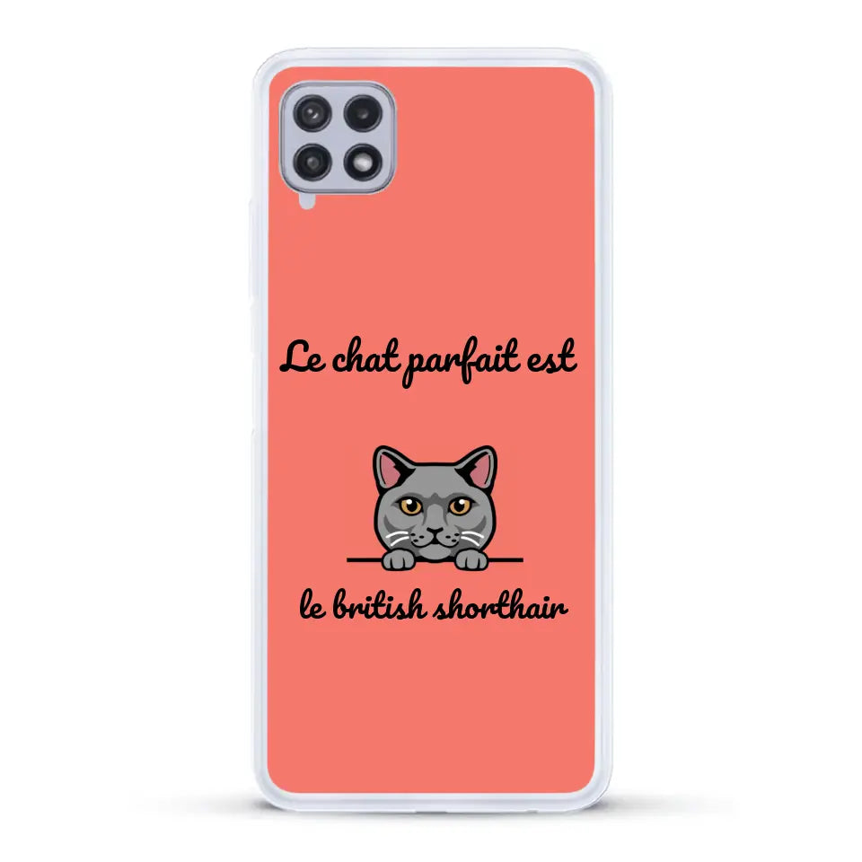 Le chat parfait - Coque de téléphone personnalisée