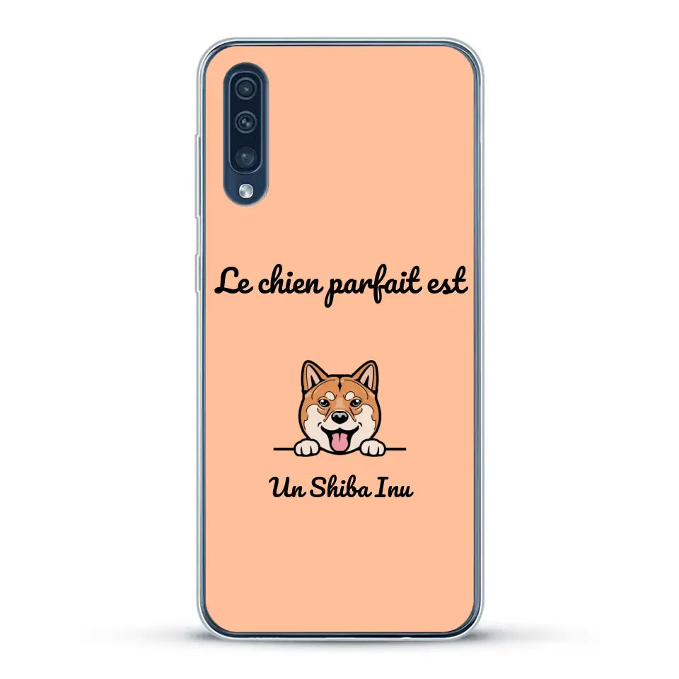 Le chien parfait - Coque de téléphone personnalisée