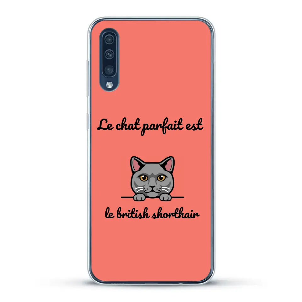 Le chat parfait - Coque de téléphone personnalisée