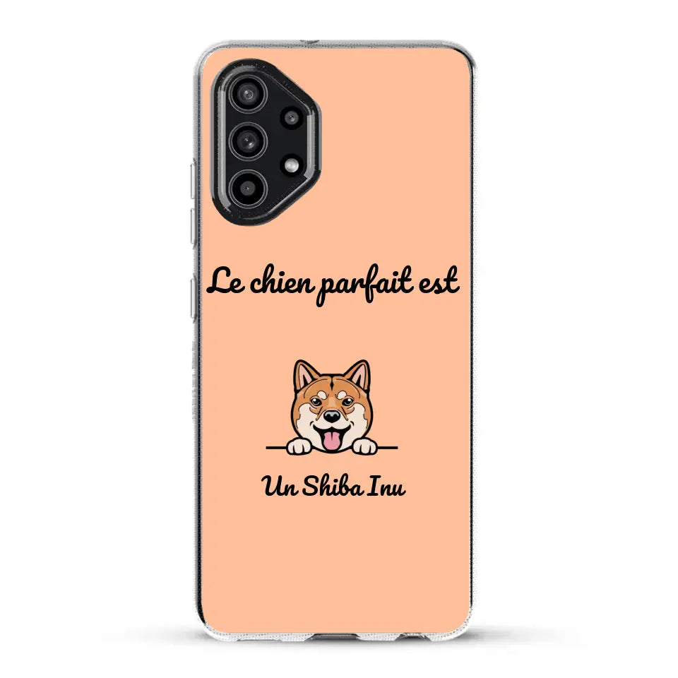 Le chien parfait - Coque de téléphone personnalisée