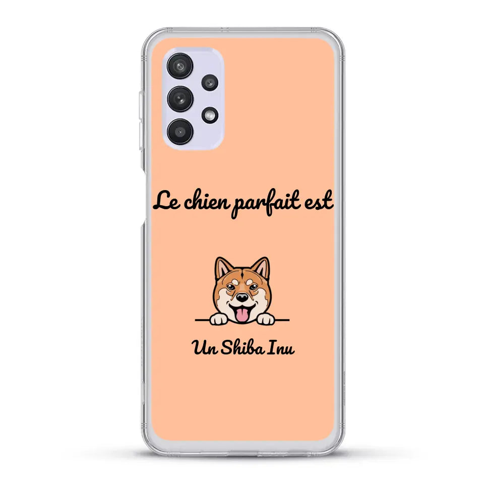 Le chien parfait - Coque de téléphone personnalisée