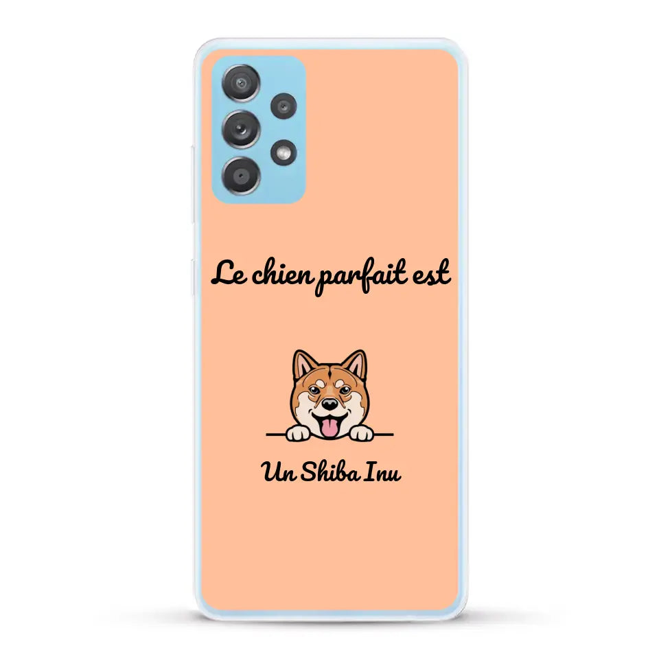 Le chien parfait - Coque de téléphone personnalisée