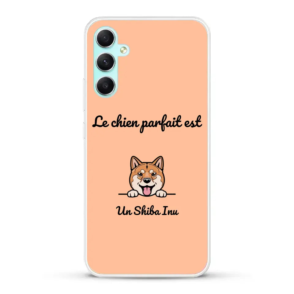 Le chien parfait - Coque de téléphone personnalisée