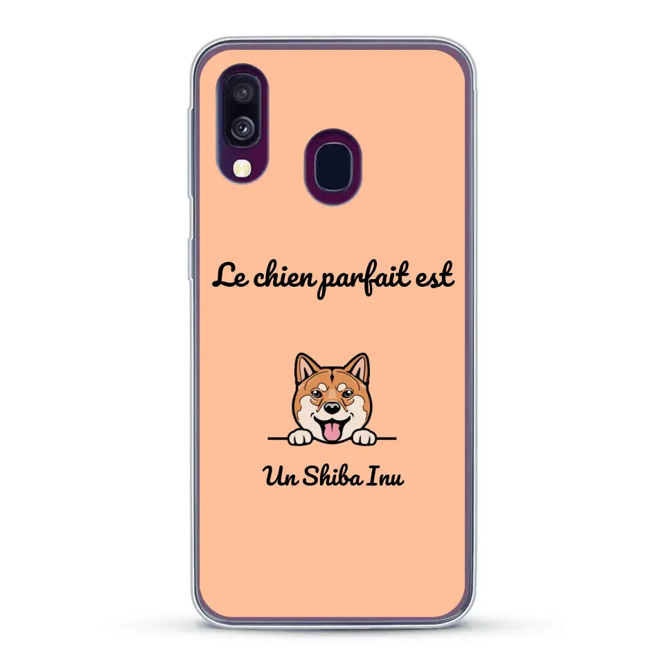 Le chien parfait - Coque de téléphone personnalisée