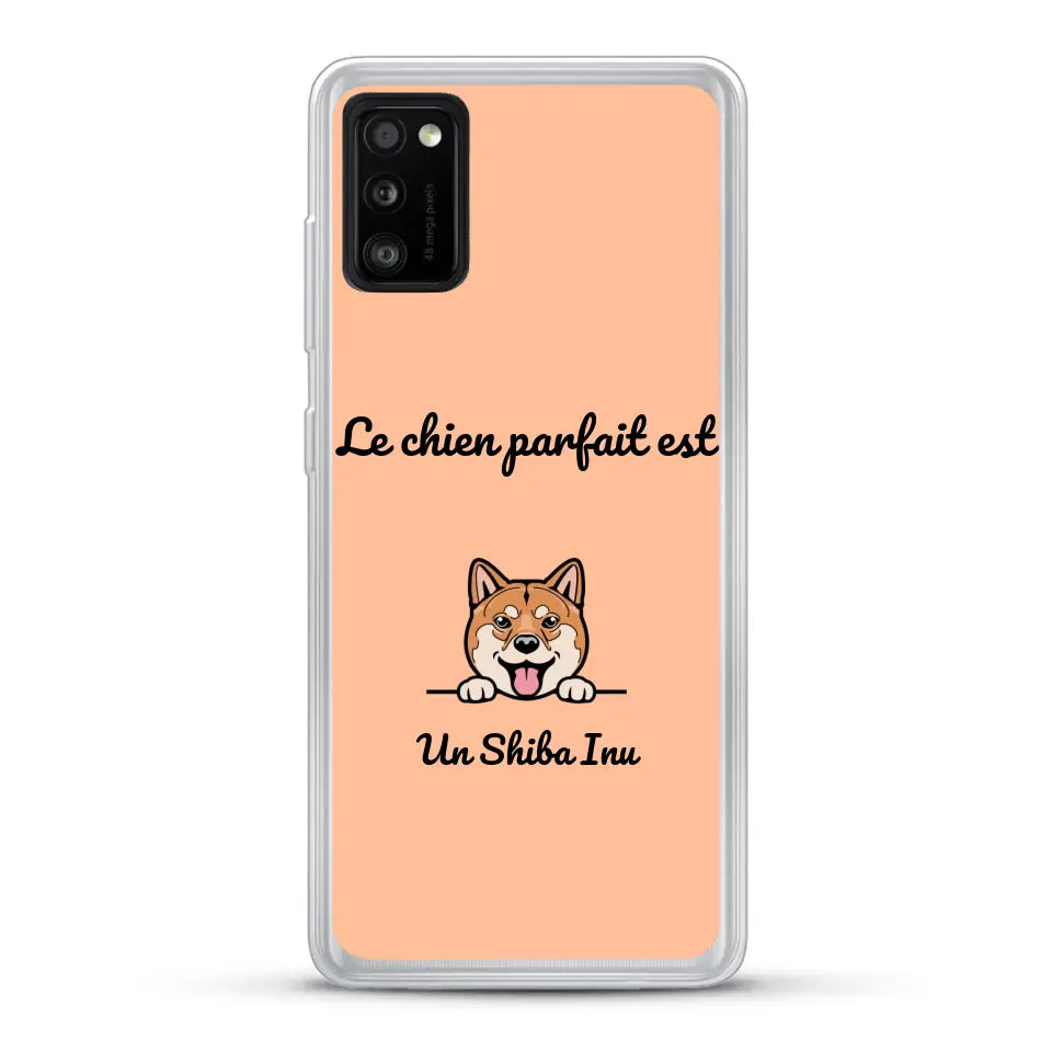 Le chien parfait - Coque de téléphone personnalisée