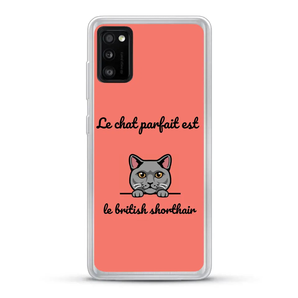 Le chat parfait - Coque de téléphone personnalisée