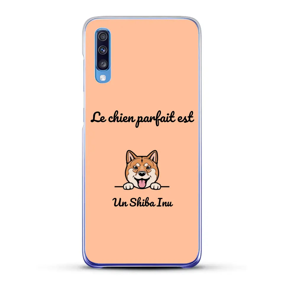 Le chien parfait - Coque de téléphone personnalisée