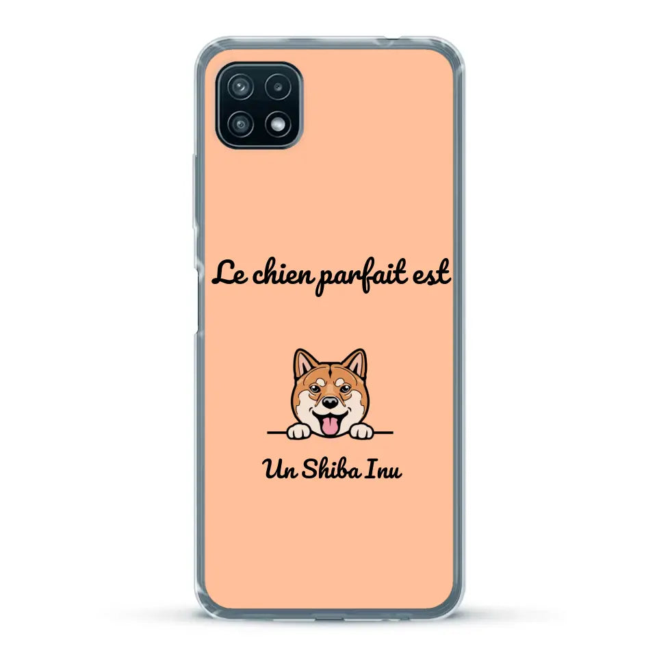 Le chien parfait - Coque de téléphone personnalisée