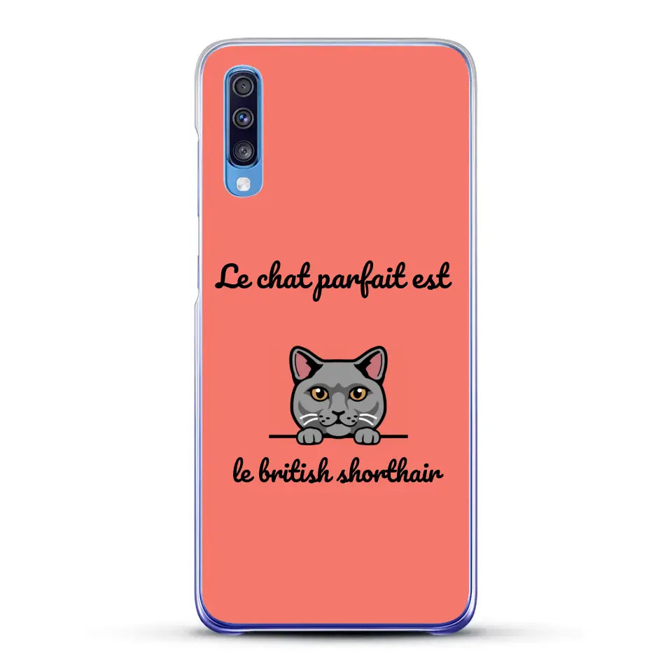 Le chat parfait - Coque de téléphone personnalisée