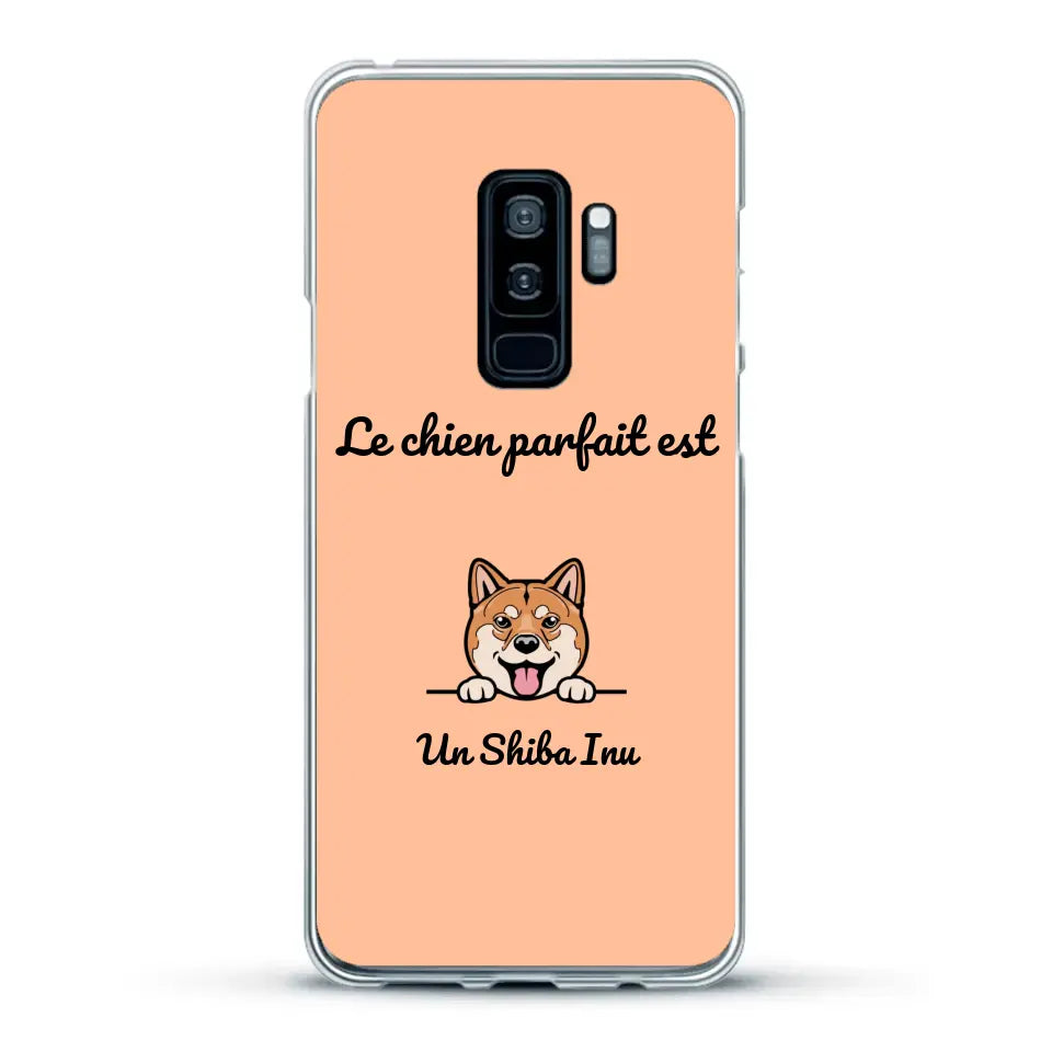 Le chien parfait - Coque de téléphone personnalisée