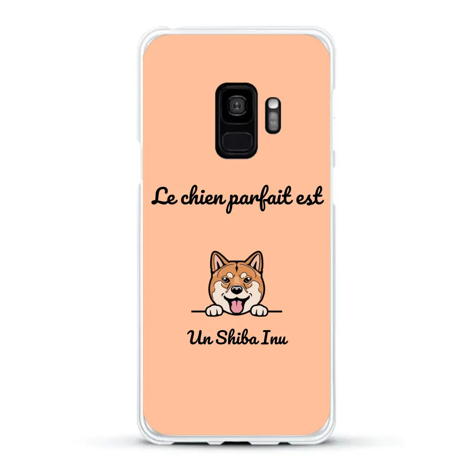 Le chien parfait - Coque de téléphone personnalisée