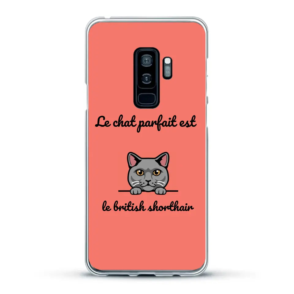 Le chat parfait - Coque de téléphone personnalisée