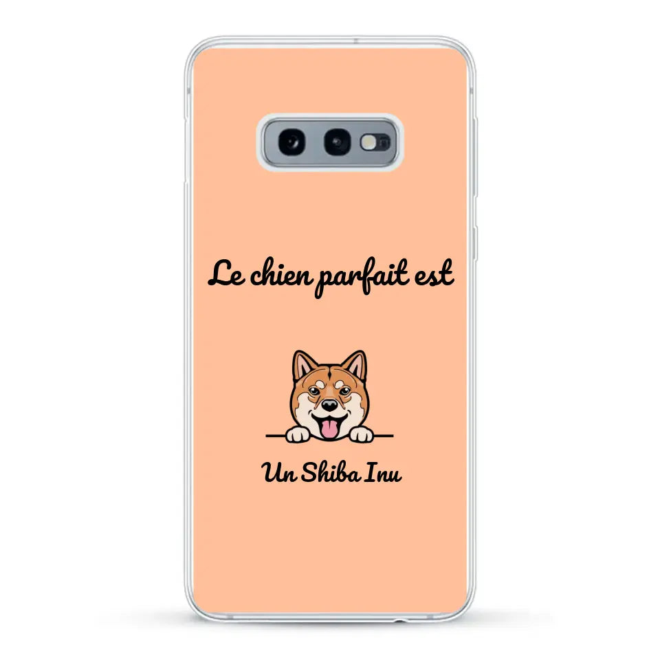 Le chien parfait - Coque de téléphone personnalisée