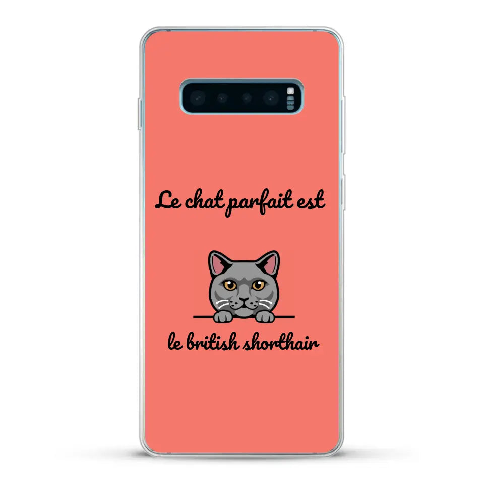 Le chat parfait - Coque de téléphone personnalisée